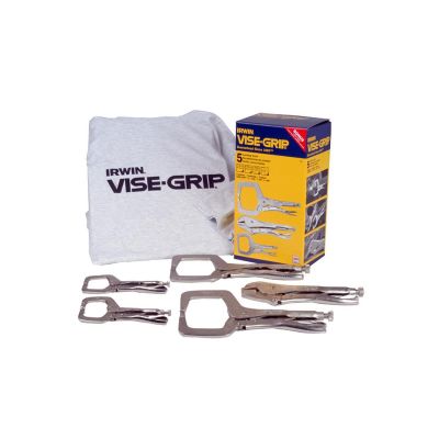 VGP544T image(1) - Vise Grip CLAMP KIT WELDING 5PC2-6R 2-11R 10R