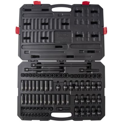 SUN3580 image(0) - SUNEX 3/8 Inch Drive 80 Piece Master Impact Socket Set