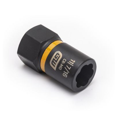 KDT84761 image(0) - GearWrench 3/8 Inch Drive Bolt Biter Impact Extraction Socket 11mm [7/16 Inch]