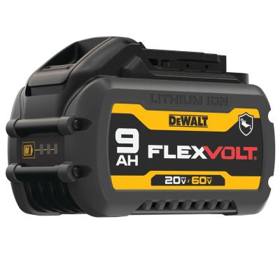 DWTDCB609G image(0) - DeWalt FLEXVOLT 20V/60V MAX* Oil-Resistant 9.0 Ah Battery