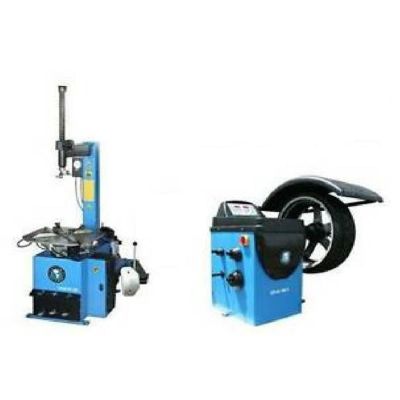 ATETCWB-COMBO1-FPD image(0) - Atlas Equipment TC229 Rim Clamp Tire Changer + WB11 Wheel Balancer Combo Package