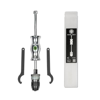 KQT223-2 image(0) - Kukko Quality Tools Dowel Pin Extractor with Slide Hammer (1-13mm)