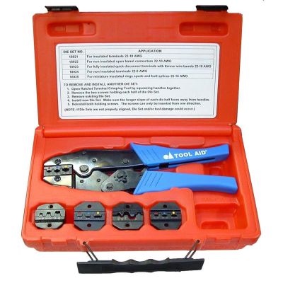 SGT18920 image(1) - SG Tool Aid CRIMPER KIT RATCHETING REMOVABLE JAWS