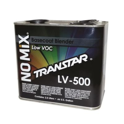 TRPLV-500 image(0) - Transtar Autobody Products LV-500 - No Mix Low VOC Basecoat Blender - 2.5 L Can - Clear