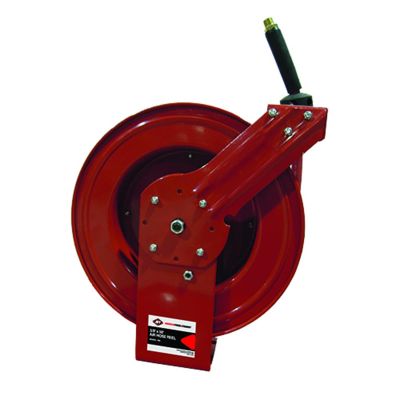 INT761 image(0) - American Forge & Foundry Air Hose Reel - 1/2" Diameter - 50 ft. Length - 1/2" NPT - 300 PSI