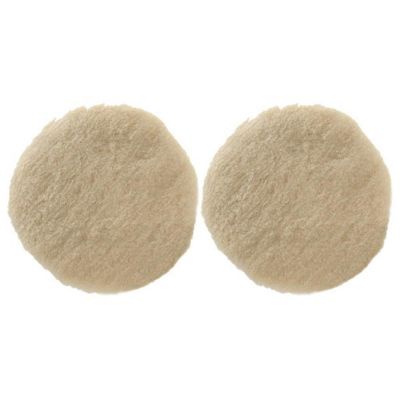 WZP11228 image(0) - Wizards Products 11228 Buffing Pad, 3 in Overall Dia, Hook and Loop, White