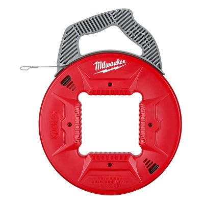 MLW48-22-4188 image(0) - Milwaukee Tool 240' 1/8" Stainless Steel Fish Tape