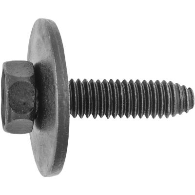 AVC12066 image(0) - AUVECO 12066 Hex Head Sems CA Point Body Bolt, M6 x 1 mm x 24 mm L x 10 mm Across Flats, Phosphate