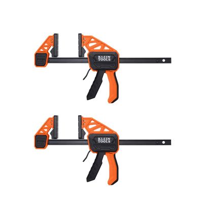 KLE47552 image(0) - Klein Tools Speed-Klamp 6-Inch and 12-Inch, 150-Pound, 4-Pack
