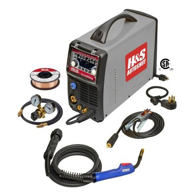 HSW6222P image(0) - H&S Autoshot 200A MultiMIG Welder Package with welding cart