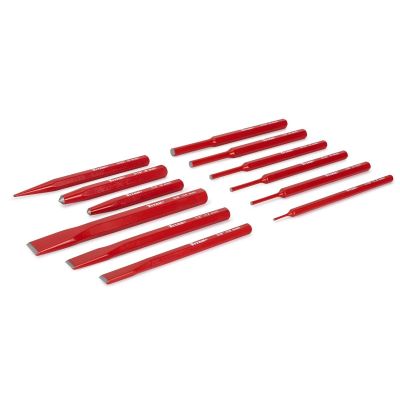 TIT17080 image(0) - TITAN 12 pc. Chisel & Punch Set