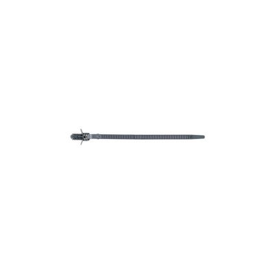 AVC21203 image(0) - AUVECO 21203 Cable Tie, 155 mm L x 5 mm W, Nylon, Gray