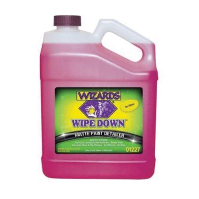 WZP01227 image(0) - Wizards Products Wipe Down 01227 Matte Paint Detailer, 1 gal Can, Pink