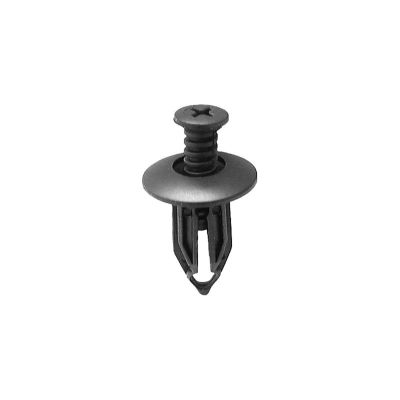 AVCAP16835 image(0) - AUVECO AP16835 Screw-Type with Closed End Rear Bumper Fascia Retainer, 27/32 in Dia Head, Nylon, Black