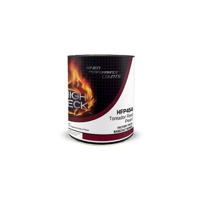 HITHFP454-1 image(0) - High Teck Products HFP454-1 Series HFP National Rule Urethane Basecoat, 1 gal, Torredor Red, 6.8 lb/gal VOC