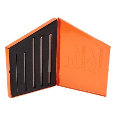 KNK5KK9 image(0) - KnKut KnKut 5 Piece Carbide Tipped Hard Steel Drill Bit Set