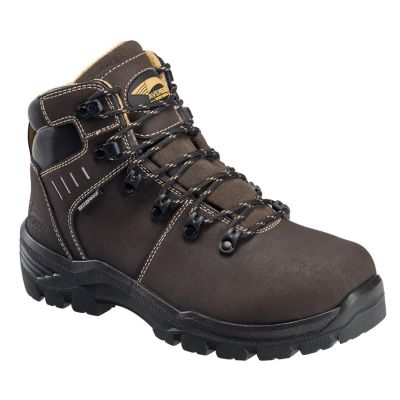 FSIA7452-6M image(0) - Avenger Work Boots Foundation - Women's Boots - Carbon Nano-Fiber Toe - IC|EH|SR|PR|MT - Brown/Black -Size: 6 - D - (Regular)