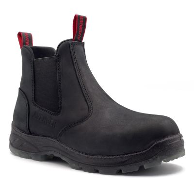 FSIA1701-9.5W image(0) - Avenger BLACK WIDOW ST - Men's Boots - Soft Toe - EH|SR|PR - Black/Black - Size: 9.5 - E - (Wide)