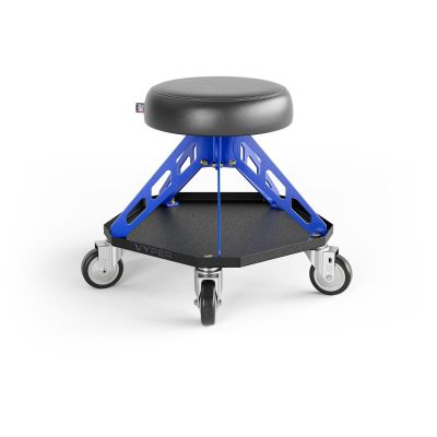 VYPRSP-B-BL image(0) - Vyper Industrial 400 lb Capacity Robust Steel Pro Shop Chair - Black/Blue