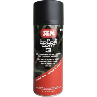 SEM85373 image(0) - SEM Paints Color Coat 3 Flame Red 16 oz Aerosol