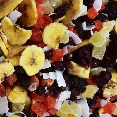 THS954647 image(0) - Tender Heifer Snack Co. Tropical Trail Mix Snacks and Trail Mixes - 10 Ounce