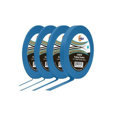 FBS48685 image(0) - Distribution ProBand 48685 Fine Line Tape, 60 yd L x 1/4 in W, Stabilized Polymer Film, Blue