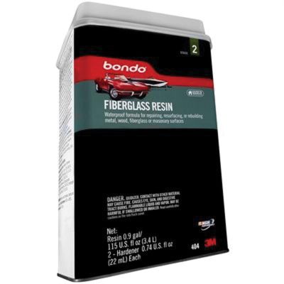 DYN401 image(0) - Dynatron Bondo 401 Fiberglass Resin, 1 pt Can, Clear, Liquid