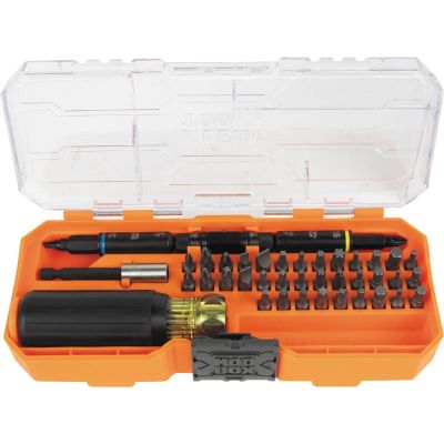 KLE32502HD image(0) - Klein Tools KNECT&trade; Impact-Rated Screwdriver and Socket Set with Case, 41-Piece