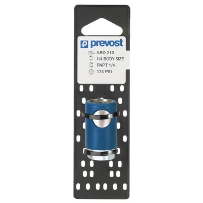 PRVARC061201CP image(0) - Prevost ARC 061201CP Aro 210 Interchange Silicone-Free Regular Quick Coupler on Plate, 1/4 in, FNPT, Stainless Steel