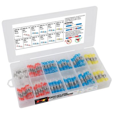 WLMW5291 image(0) - Wilmar Corp. / Performance Tool 250 pc. Heat Shrink Solder Connectors