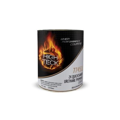 HIT77451-1 image(0) - High Teck Products 77451-1 2K Quicksand Urethane Primer, 1 gal, Gray, 3.66 lb/gal VOC, 4:1 Mixing
