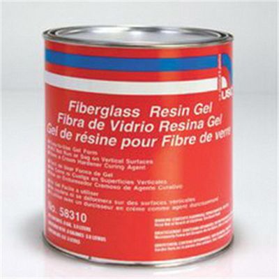 USC58320 image(0) - US Chemical 58320 Fiberglass Resin Gel, 1 qt, Purple, Liquid