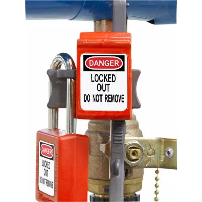 ULIH-3442 image(0) - Uline Handle-On Ball Valve Lockout