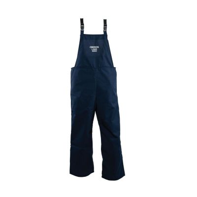 OBRLAN2ST-BIB-4XL image(0) - Oberon Bib Overalls - Arc Flash - 12 Cal LAN™ Series Deluxe - Color: Navy Blue - Size: 4XL