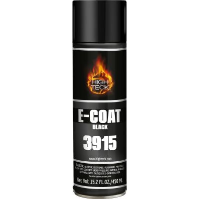 HIT3915 image(0) - High Teck Products E-COAT BLACK AEROSOL