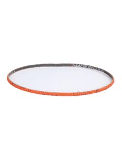 Norton Blaze 92150 R980P Series Sanding File Belt, 13 in L x 3/8 in W, 80 Grit, Orange