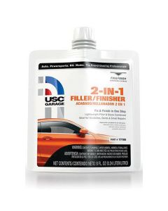 USC77705 image(0) - US Chemical 77705 2-IN-1 Filler, 8 oz Pouch, White, Liquid