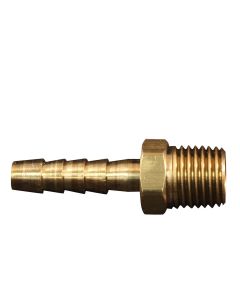 Milton Industries 1/4" M. End, 5/16" ID Hose, 2/cd