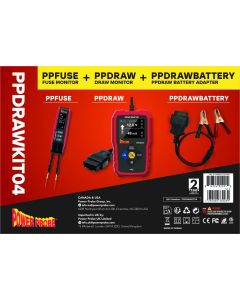PPRPPDRAWKIT04 image(0) - Power Probe POWER PROBE PPDRAW + Battery Adptr+ PPFUSE