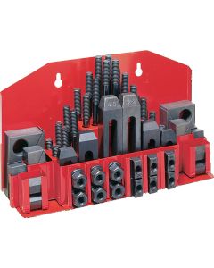 JET660038 image(0) - Jet Tools CK-38 - 52-Piece Clamping Kit with Tray for 3/8" T-Slot