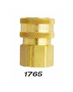 Milton Industries 3/8" Female Straight Thru Coupler
