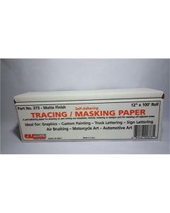 RBL Products 373 Self-Adhering Tracing/Masking Paper Roll, 12 in W x 100 ft L