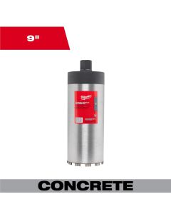 MLW48-17-3090 image(0) - Milwaukee Tool 9 Inch Diamond Premium Wet Core Bit
