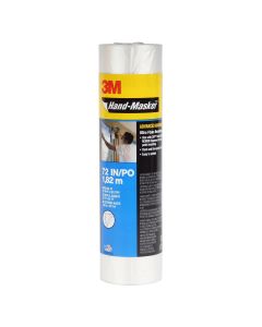MMM90039 image(0) - 3M Hand-Masker 90039 Advanced Masking Film, 72 in W x 90 ft L, 0.35 mil THK, Transparent
