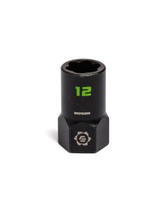 Grip Edge Tools 12mm 1/4" Dr RPT Socket Extractor with FORS (Standard Length)
