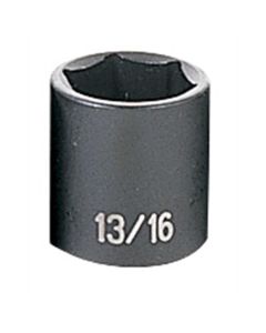 Grey Pneumatic 3/8" Drive x 13/16" Standard Socket