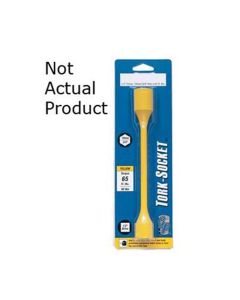 Grey Pneumatic 1/2' Drive 21mm x 60 lb. Black Tork-Socket