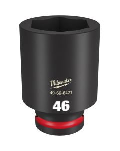 Milwaukee Tool SHOCKWAVE Impact Duty  3/4"Drive 46MM Deep 6 Point Socket