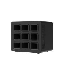 LUXKBEP-BASE9 image(0) - Luxor KwikBoost EdgePower 9-Bay Base Charging Station