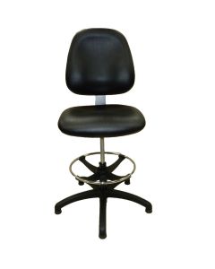 ShopSol Workbench Big & Tall Chair Vinyl 400 lbs Capacity